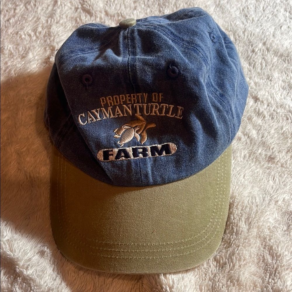 Property of cayman turtle farm hat